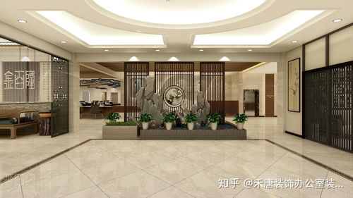 现代高效 1100平方米办公室装修设计效果图与装璜思路
